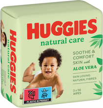Niisked salvrätikud Huggies Natural Care, 168 tk