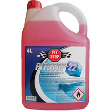 Talvine klaasipesuvedelik Pit Stop, -22C, Bubble Gum lõhnaga, 4 L