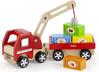 Puidust kraana Viga Toys konteineritega