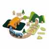 Puidust rongikomplekt Classic World kujundite sorteerijaga, 40 tk