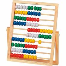 Puidust abakus Titanum Abacus, 19 cm, mitmevärviline