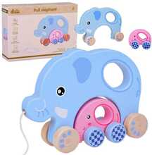 Puidust elevant Jokomisiada Charming Elephants 2in1 ZA5377