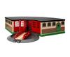 Puidust rongide depoo Brio World Grand Roundhouse 33736