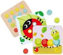 Puidust pusle Tooky Toy nuppudega, loomad