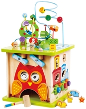 Mängukuubik Hape Forest Animal E8341, värviline, 14 tk