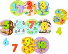 Õppemänguasi Tooky Toy Montessori arvutamise pusle