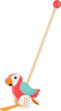 Puidust lükatav mänguasi Small Foot papagoi Lori