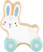 Puidust jänes Fisher Price JDM52, valge