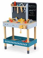 Mängutööriistade komplekt Ecotoys Wooden Tools Set, 47 tk, mitmevärviline