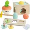 Puidust beebide arendavate mänguasjade komplekt Classic World, 25 tk, pastellvärvides