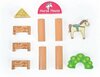 Puidust klotsid Wood&Joy Horse Farm 109TRS1111