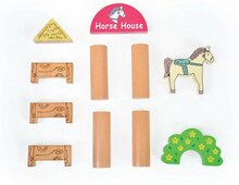 Puidust klotsid Wood&Joy Horse Farm 109TRS1111