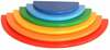 Arendav mänguasi Wood&Joy Waldorf Rainbow Semicircle, 7 tk, mitmevärviline
