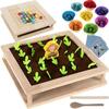 Puidust pusle Kruzzel Wooden Puzzle Farm 22755, 133 tk, mitmevärviline