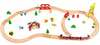 Puidust rongiraja komplekt Ecotoys, 53 osa