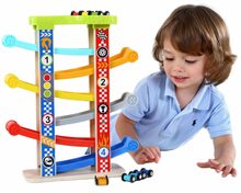 Puidust vormelirada autodega Tooky Toy