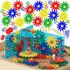 Lisatarvikute komplekt MASTERKIDZ Mixed Gears for STEM Wall Panels 198 tk