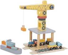 Puidust mänguasi Tooky Toys sadamakraan
