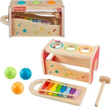 Puidust muusikaline mänguasi Fisher Price Cymbals Wood