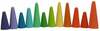 Arendav mänguasi Wood&Joy Pastel Colour Rectangular Trays, 12 tk, mitmevärviline