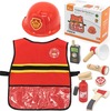 Väikese tuletõrjuja komplekt Viga Toys, 8 tk