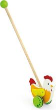 Lükatav mänguasi Viga kanake, 56 cm, mitmevärviline