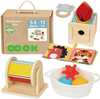 Edukatiivne kast Woopie Green Box XXL Montessori 6in1, 5-6 kuud
