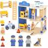 Puidust politseijaoskond Viga Toys, 14 tk
