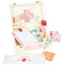 Mänguasjade komplekt Small Foot Wooden Doctors Case Isabel, 28 tk