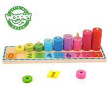 Puidust Montessori pusle Woopie, 56 tk
