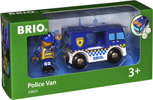 Mänguasi politsei kaubik Brio Railway Police Van 33825, sinine