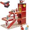 Puidust autoparkla Lulilo Wooden Parking Fire Station LU-PFS