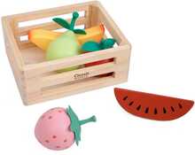 Puidust puuviljad Classic World CW50643, 6 tk