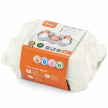 Puidust munad Viga Wooden Eggs 59228, 6 tk