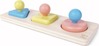 Pusle Hape Montessori Mirror Shape E0072A, 8.8 cm, mitmevärviline, 3 tk