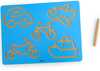 Laste graafomotoorika tahvel Viga Toys Transport 44700