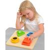Puidust kujundite sorteerija Masterkidz Montessori