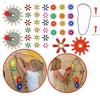 Seinalaud Masterkidz MasterKid Wall“ hammasrattad ja kett 79 tk