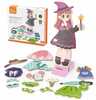 Puidust magnetpuzzle Viga Toys riietumise õppimiseks