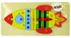 Puidust pusle Lean Toys Rocket 10351, 30x15 cm