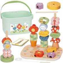 Edukatiivne kast Tooky Toy 5-in-1 Montessori võluaed
