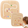 Puidust sensoorne manipuleerimislaud Viga Toys Gravitational Flow