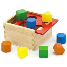 Puidust sorteerimiskast Viga Shape Sorting Box 50844