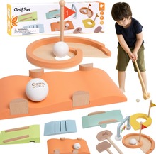 Puidust golfikomplekt Classic World, erinevad takistused