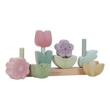 Puidust klotsid Little Dutch Fairy Garden lilled, erinevad värvid