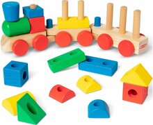 Puidust mänguasi Melissa & Doug rong kujunditega