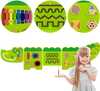 Sensoorne manipuleerimislaud Viga Toys krokodill FSC Montessori