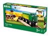 Mängurong Brio Farm Train 33404, kollane/roheline