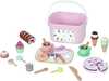Puidust magusakomplekt Tooky Toys Sweet Cake karbis