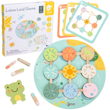 Hariv puidust mäng Classic World Lotus Leaf Match Shapes and Colours